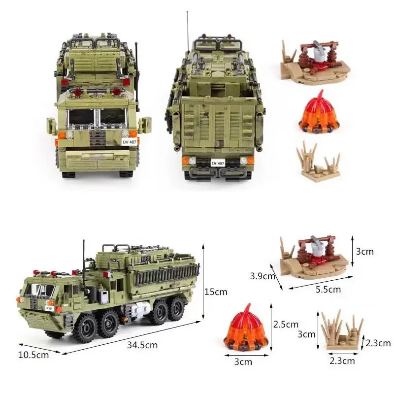 961PCS WW2 A10 Warthog Plane Fighter Jet Building Blocks Set Air Force Airplane Model Kits Bricks Toy Gifts for Teens and Adults