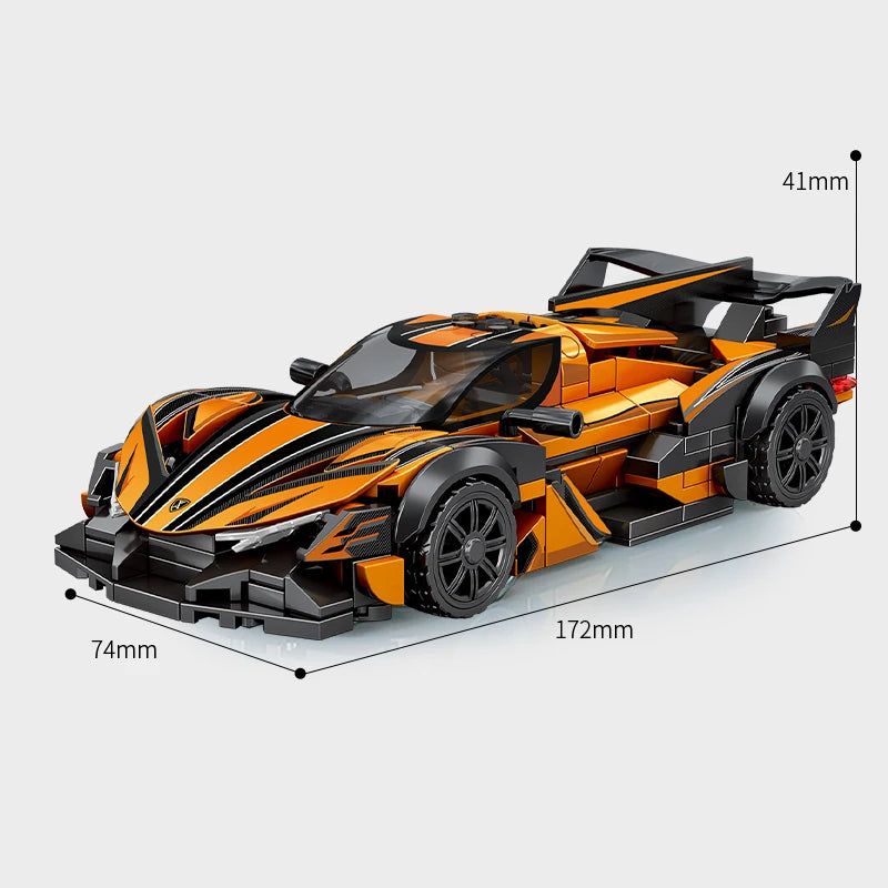 SEMBO BLOCK BK8 City Sports Car Racing Model Assembly Building Block Technology Supercar Vehicle Bricks Toys Boys Birthday Gifts - CADA BRICKS®