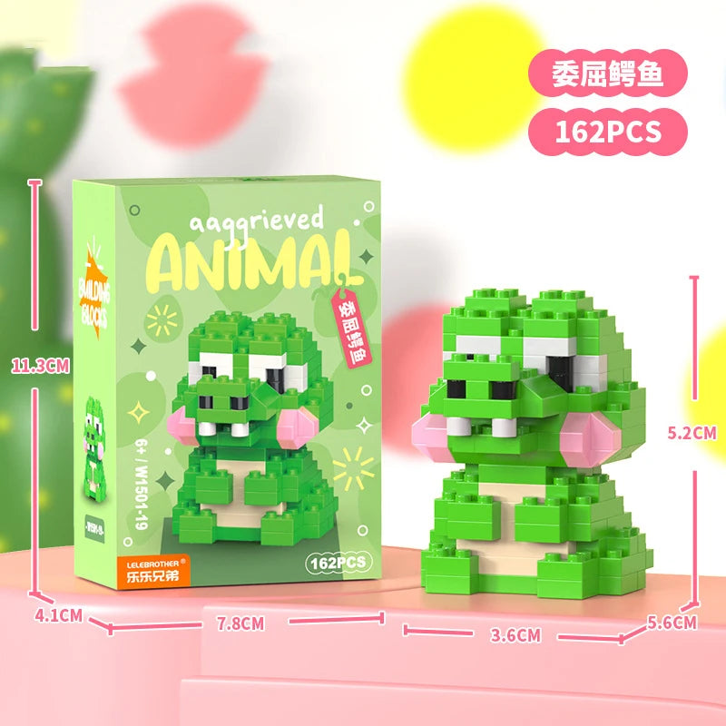 Adults Animals Micro Particle Building Blocks Toy for Children 6 to 12 Years Old Boy Birthday Gift Dog Cat Mini Bricks Girl Toys - CADA BRICKS®