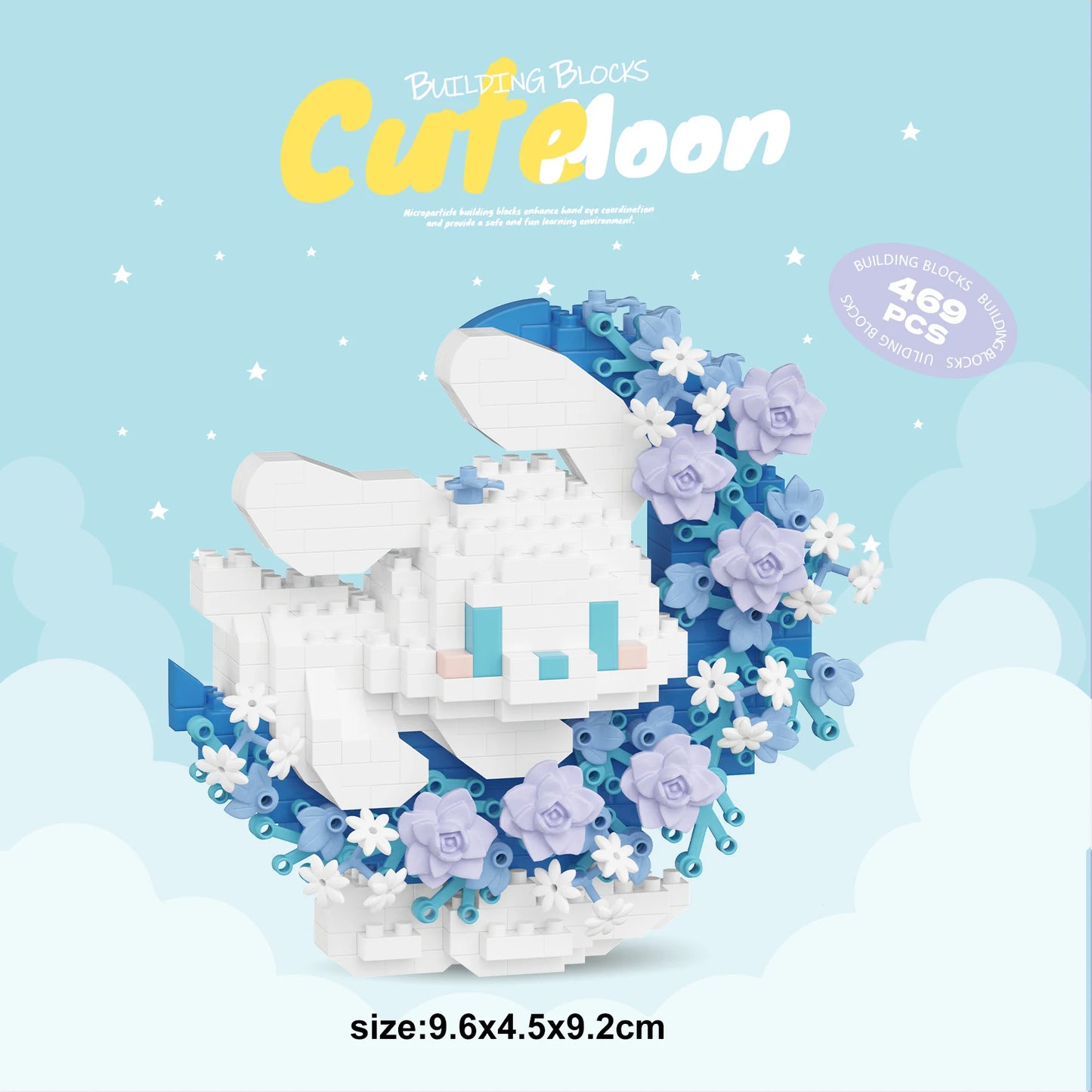 Mini Dog Cat panda raccoon Cute Pet Small Building Block Model Series Ornaments Children's Toy Christmas Birthday Gifts for Kids - CADA BRICKS®
