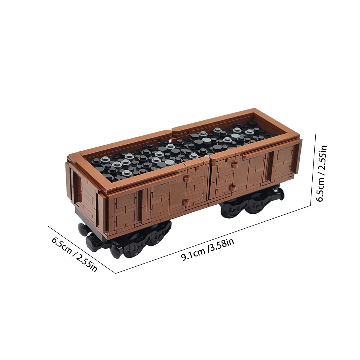 City train building blocks DIY modified accessories, creative MOC assembly track train carriage expansion set, base, wheel parts - CADA BRICKS®