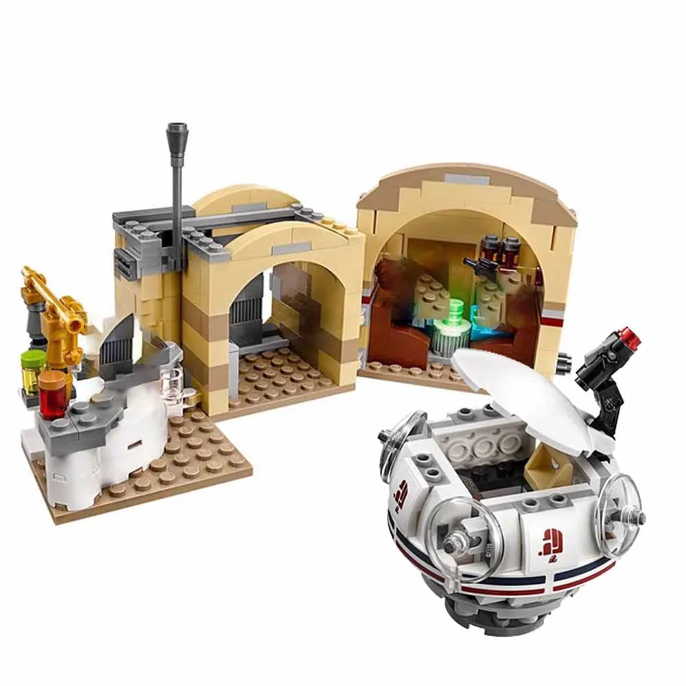 MOC 400PCS Mos Eisiley Cantina Space Plan Wars Bar And Tavern Building Blocks Bricks Compatible Toy Gift - CADA BRICKS®