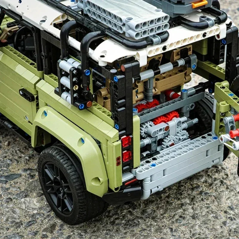 2573pcs Famous Car Blocks Land Supercar Riover Off-Road Defender Vehicle Model 42110 Building Blocks Bricks Toy Kids Adults Gift - CADA BRICKS®