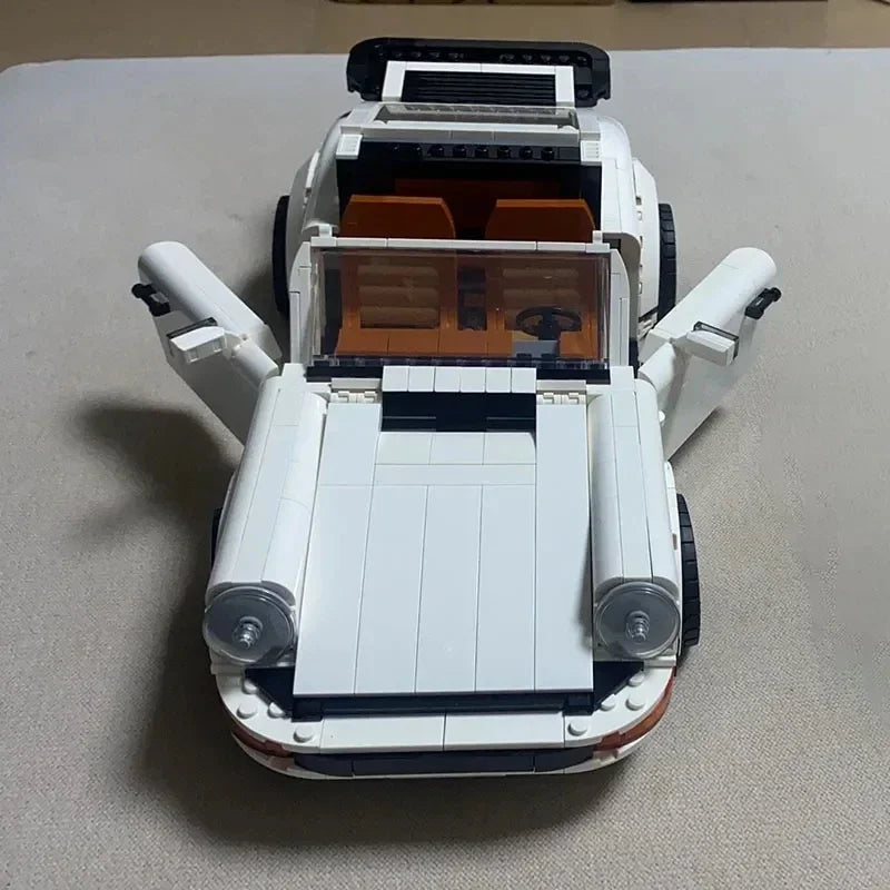 Icons Technical 911 Retro Car Model Building Blocks Set 2in1 Race Model Kit for Adults and Teens Toys Christmas Gifts Idea Diy