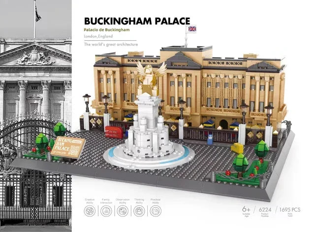 MOC World Famous Architecture Edifice Opera House Building Blocks Villa Savoye Bridge Tower Toy Children Birthday Christmas Gift - CADA BRICKS®
