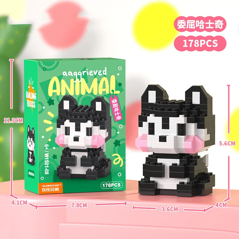 Adults Animals Micro Particle Building Blocks Toy for Children 6 to 12 Years Old Boy Birthday Gift Dog Cat Mini Bricks Girl Toys - CADA BRICKS®