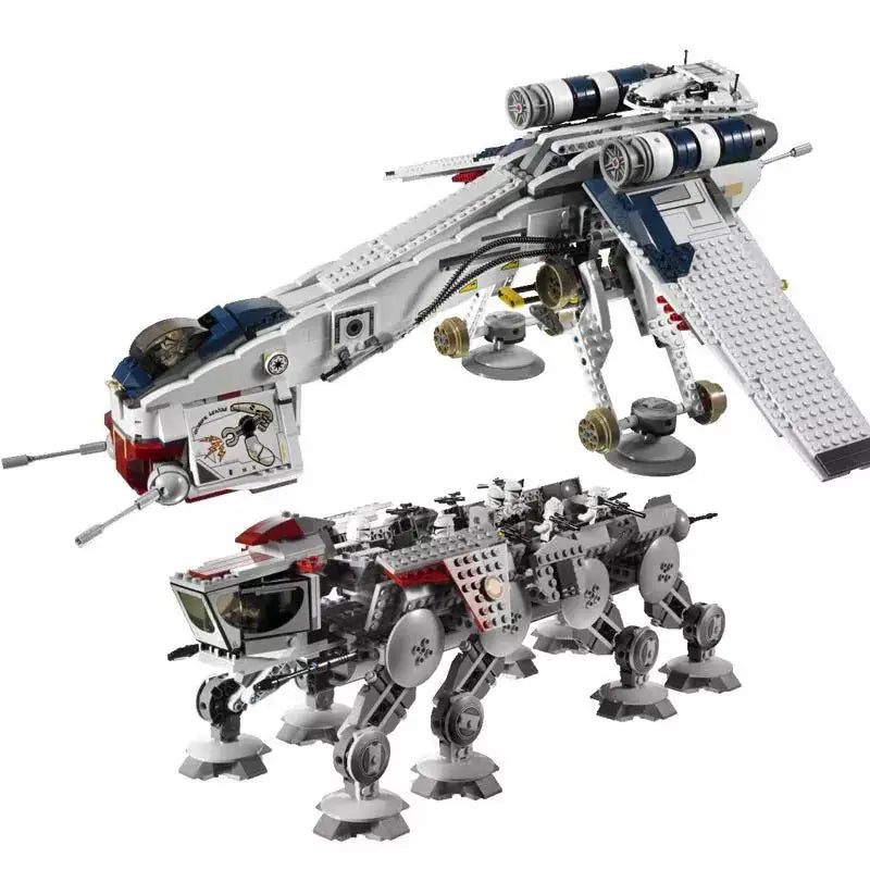 1788pcs AT-OT Dropiship Starifighter Space 05053 Model Building Blocks Toy Compatible With Brick - CADA BRICKS®