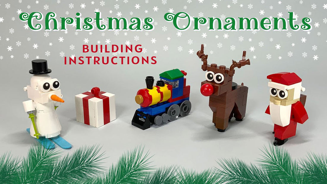 How to Build a LEGO Ornament - CADA BRICKS
