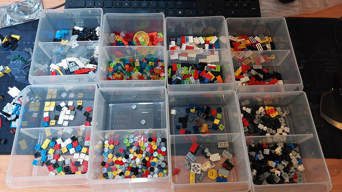 How to Sort LEGO by Color or Type - CADA BRICKS