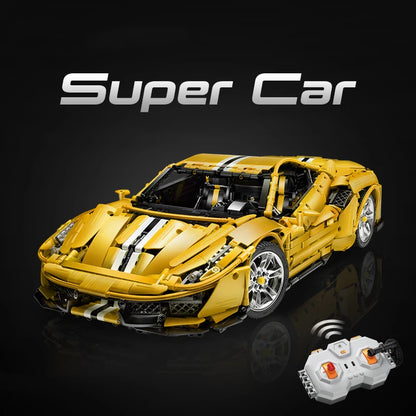 Cada 3187PCS City technical Drift Racing Car Building Blocks Remote Control Super Sports Vehicle Bricks Children Boys Gifts Toys - CADA BRICKS®