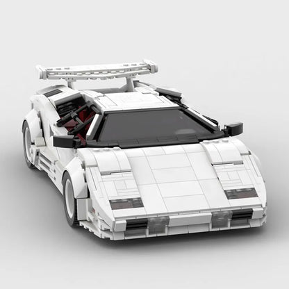 MOC Building Blocks Technology Bricks Car City Racer Countachs QV Vehicle Super Racing Toys Christmas Gifts - CADA BRICKS®
