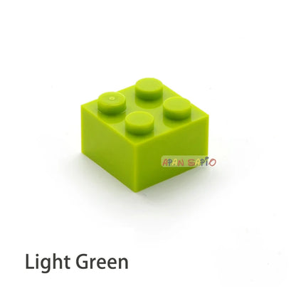 60pcs DIY Building Blocks Thick Figures Bricks 2x2 Dots Educational Creative Size Compatible With 3003 Plastic Toys for Children - CADA BRICKS®
