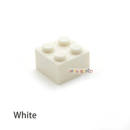60pcs DIY Building Blocks Thick Figures Bricks 2x2 Dots Educational Creative Size Compatible With 3003 Plastic Toys for Children - CADA BRICKS®