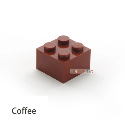 60pcs DIY Building Blocks Thick Figures Bricks 2x2 Dots Educational Creative Size Compatible With 3003 Plastic Toys for Children - CADA BRICKS®