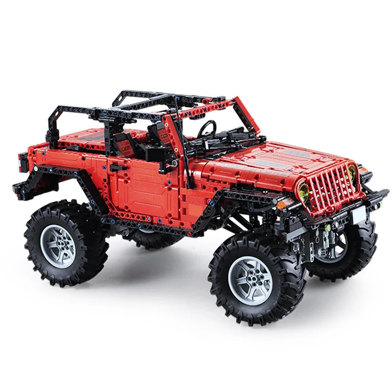 Cada 1941PCS RC 2.4G City Off Road Car Building Blocks Battery Motor Vehicle Bricks Toys for Kids Gift - CADA BRICKS®
