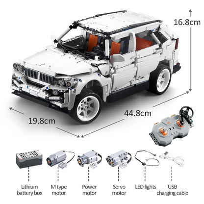Cada 2208PCS City Remote Control SUV Off Road Vehicle Building Block RC/non-RC Racing Car Bricks Toys for Boys Gifts