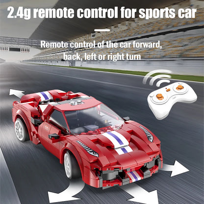 Cada City Remote Control Racing Car Compatible MOC Building Blocks RC Super Sports Car Bricks Children Boys Gifts Toys - CADA BRICKS®