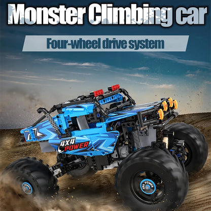 Cada 4WD Off-road Remote Control Car Building Blocks City Racing Car RC Buggy Trucks SUV Pickup Bricks Toys for boys - CADA BRICKS®