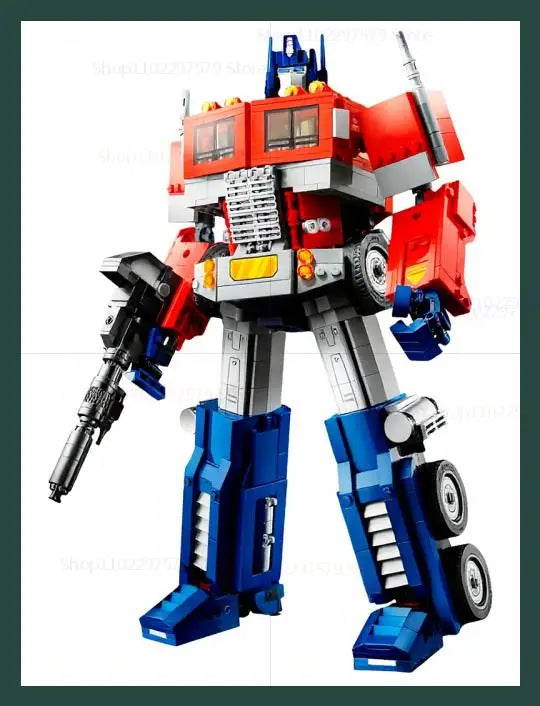 Technical 1508PCS Transformation Robot Truck 10302 Collectible Build Model Car Creative 2-in-1 can be Converted into Trucks Gift