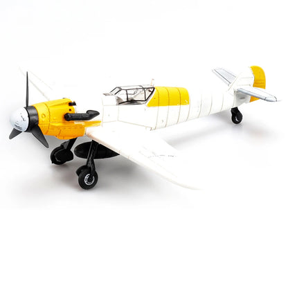 ViiKONDO Aircraft Toy Model Building Kit 1/49 WWII German BF109 Fighter Warplane DIY Assembly Fun Kid Airplane Gift Office Decor