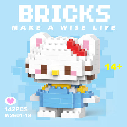 Disney 108 style Stitch LinaBell StellaLou Building Blocks Princess Cartoon Figrues Bricks Children's Assembly Toys Model Gift - CADA BRICKS®