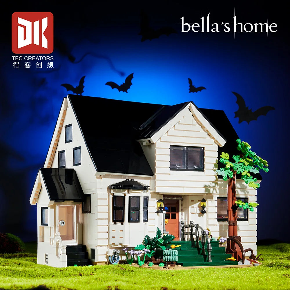 IN STOCK 80022 MOC Bella Villa Building Blocks Model Construction House Bricks Assembling Toys for Boys Christmas Gift Set