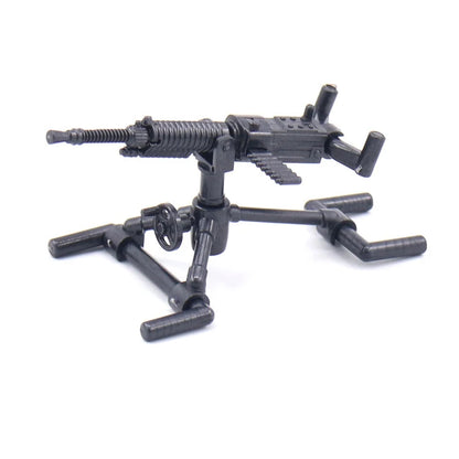 Military Weapons Guns Mortar Special Forces Police SWAT Gangster Jeeps Off-Road Armored Vehicle Model Soldier Building Block Toy