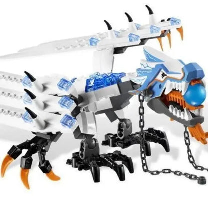 In Stock Initial Frost Dragon Model Robot Mech Educational Building Toy for Boys, DIY Holiday Gift and Collectible Item - CADA BRICKS®