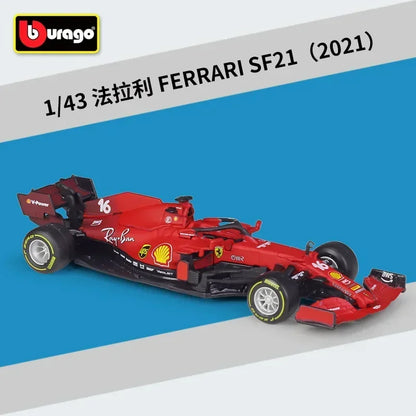 Skala 1:43 2022 Alfa Romeo F1 Team ORLEN C42 Techniczny samochód wyścigowy Klocki konstrukcyjne Model pojazdu Formuły 1 Klocki konstrukcyjne Zabawki na prezenty