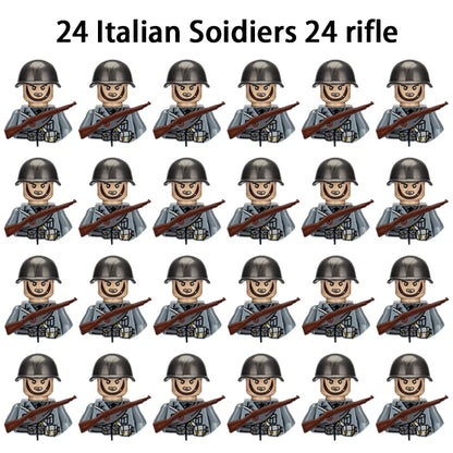 Military Building Blocks, Figures, Action Figures, Toys, Mini Dolls, Soldier Characters, Children's Toys, National Army Phalanx - CADA BRICKS®