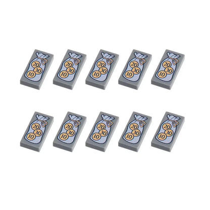 City Printed Accessories Building Blocks Computer Controller Monitor Keyboard Dashboard Mobile Phone Radio Mini Bricks Kids Toys - CADA BRICKS®