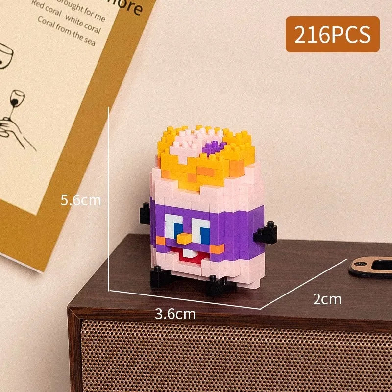 Food styling, mini building block toys, fruit stacking, desktop decoration, collection, collage, cute models, Christmas gifts - CADA BRICKS®