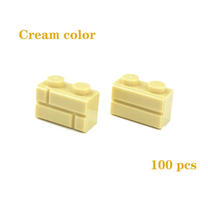 DIY Building Blocks Figures City MOC Thick Wall Bricks Educational Creative Toys for Children Size Compatible with All Brands - CADA BRICKS®