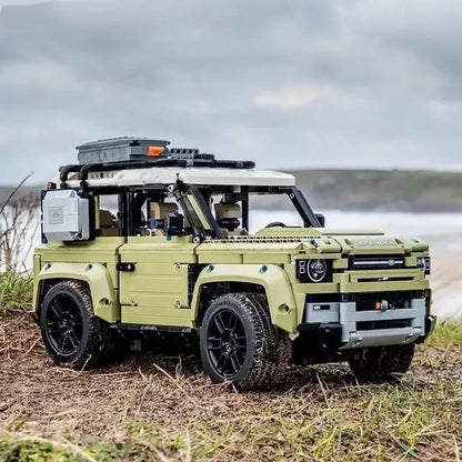 2573pcs Famous Car Blocks Land Supercar Riover Off-Road Defender Vehicle Model 42110 Building Blocks Bricks Toy Kids Adults Gift - CADA BRICKS®