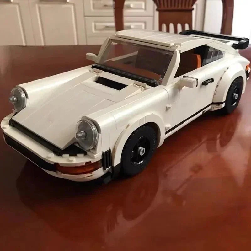 Icons Technical 911 Retro Car Model  Building Blocks Set 2in1 Race Model Kit for Adults and Teens Toys Christmas Gifts Idea Diy