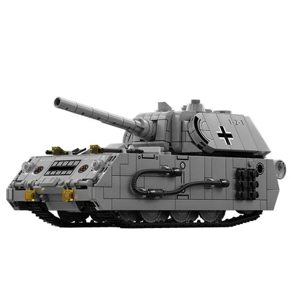 World War 2 WW2 Army Military Soldiers SWAT Leopard 2A7 Main Battle Tank Assemble Building Blocks Bricks Children's Toys Gift - CADA BRICKS®