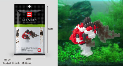 Mini Building Blocks 3D Animal  Diamond Model Micro Bricks Dog Cat Bird Moose Wolf Panda Macaw Toys For Children Birthday Gifts - CADA BRICKS®