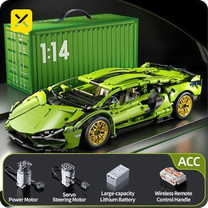 ToylinX Technical Building Blocks Racing Sport Car Speed Vehicle Model City Mechanical Super Bricks Puzzle Toys Adult Gift - CADA BRICKS®
