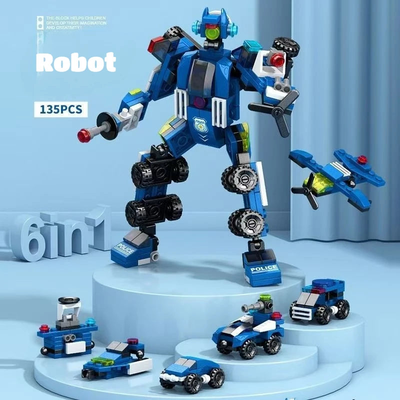 Compatible Lego Military Tank Rocket Robot Dinosaur Armored Vehicle Fighter Jet Puzzle Assembly Toys Boys Kids Toy Gifts