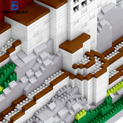 10000 sztuk cegieł Pałac Potala 3D plastikowy model architektoniczny mikro klocki dla dorosłych klocki budowlane zestawy zabawek montaż dekoracji