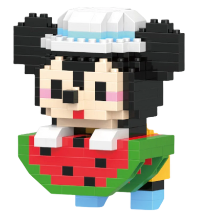 Disney Stitch Mickey Anime Anime Blocks Kuromi My Melody Diseney Cinnamoroll Mouse Building Blocks Doll Toy Kids Birthday Gift - CADA BRICKS®