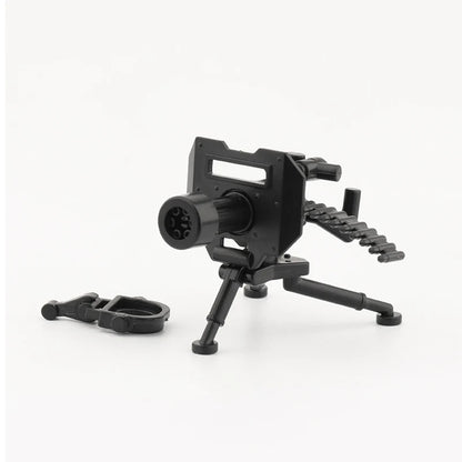 Military Weapons Guns Mortar Special Forces Police SWAT Gangster Jeeps Off-Road Armored Vehicle Model Soldier Building Block Toy