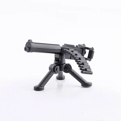 Military Weapons Guns Mortar Special Forces Police SWAT Gangster Jeeps Off-Road Armored Vehicle Model Soldier Building Block Toy