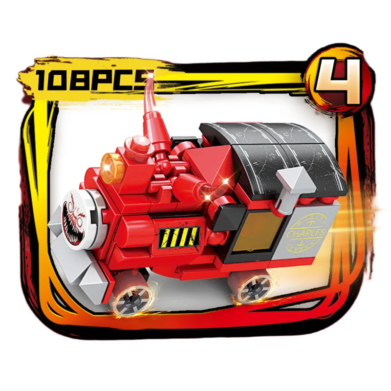 Pony War Mini Model Action Figure Kawaii Building Blocks Compatible Zoon Anime Cities Christmas Hallowmas Birthday Toys Gifts - CADA BRICKS®