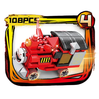 Pony War Mini Model Action Figure Kawaii Building Blocks Compatible Zoon Anime Cities Christmas Hallowmas Birthday Toys Gifts - CADA BRICKS®