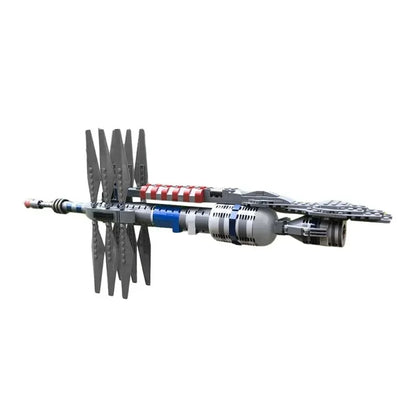 Classic Movie Babylon 5 Space Station Building Blocks DIY Model Educational Toys for Children Kids Gift
