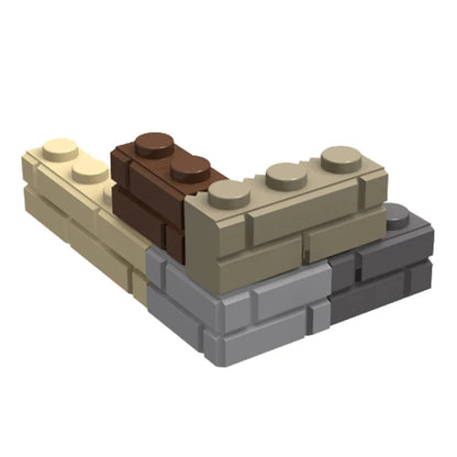 DIY Building Blocks Figures City MOC Thick Wall Bricks Educational Creative Toys for Children Size Compatible with All Brands - CADA BRICKS®
