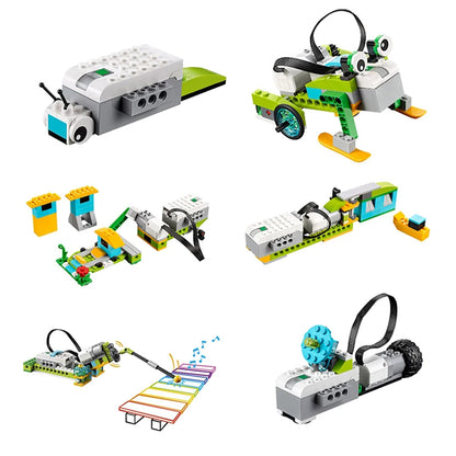 280PCS DIY Programing Robot Electronic Bricks Hub Motor Kit Compatible with Building Blocks We.Do 2.0 45300 Educational Robotics - CADA BRICKS®