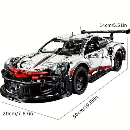 Mechanical Group Super Racing Car Building Blocks 42096 1580Pcs Bricks Assembly Diy Model Toys MOC Creative Collection Gifts 14+