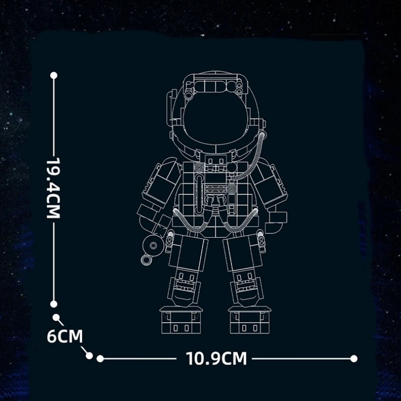 City Shuttle Satellite Rocket Building Blocks Space Station Saturn Astronaut Figure Man Bricks Set Gift for Boys